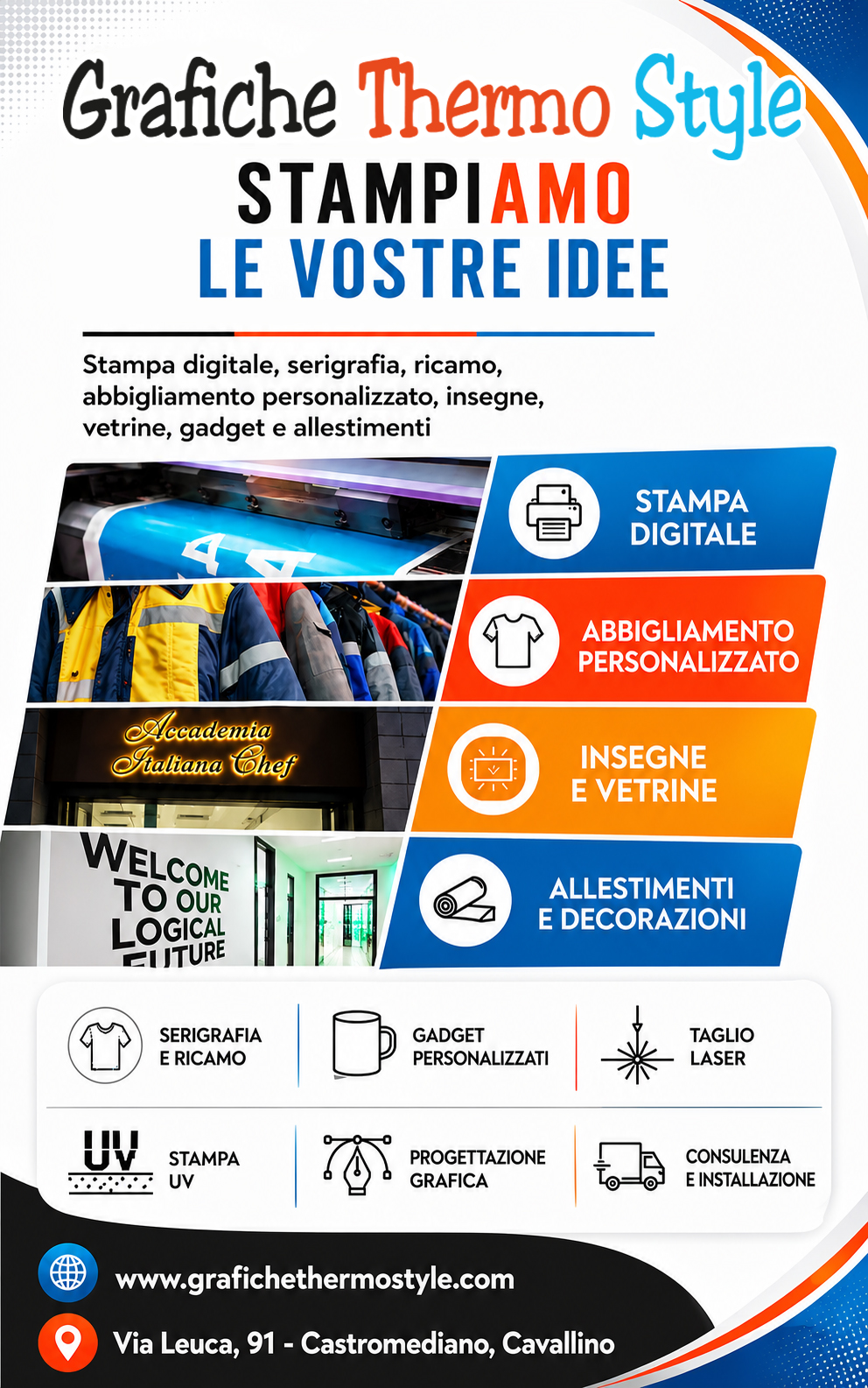 grafiche thermo style pubblicità sito verticale